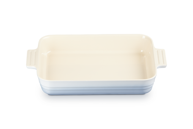 Stoneware Classic Rectangular DishCoastal Blue image number 2