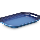 Stoneware BBQ PlatterAzure Blue image number 5