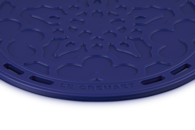 Silicone French TrivetAzure Blue image number 2