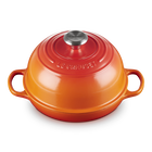 Le Creuset Cast Iron Signature Bread Oven 24cm FlameFlame image number 2