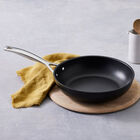 Toughened Non-Stick Deep Frying Pan with Helper Handle image number 2
