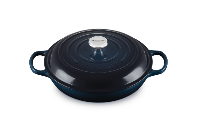 Cast Iron Signature Shallow CasseroleNuit image number 3