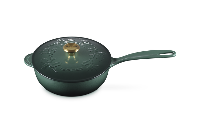 Le Creuset Cast Iron Classic Holly Saucier 21cm ArtichautArtichaut image number 2