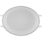 Le Creuset Cast Iron Signature Oval Casserole 31cm WhiteWhite image number 5
