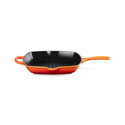 Le Creuset Cast Iron Signature Square Skillet Grill 26cm