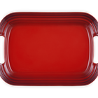 Stoneware BBQ PlatterCerise image number 4