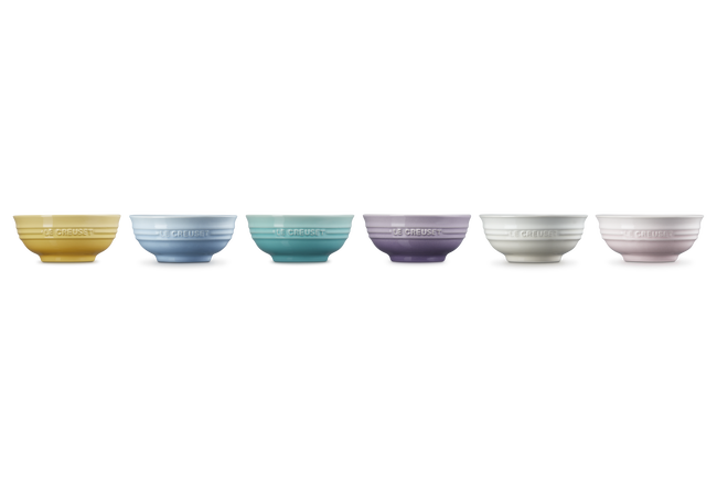 Stoneware Sorbet Set of 6 Mini Bowls image number 5