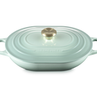 Cast Iron Signature Oblong CasseroleSage image number 2