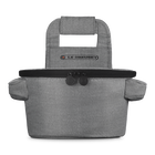 Round Casserole Tote BagNoir image number 3