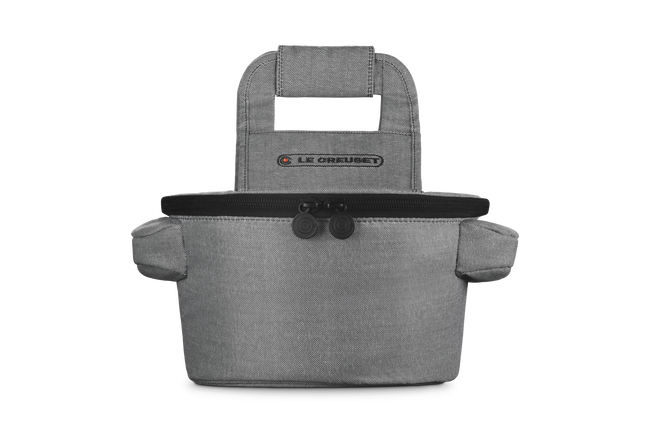 Round Casserole Tote BagNoir image number 3