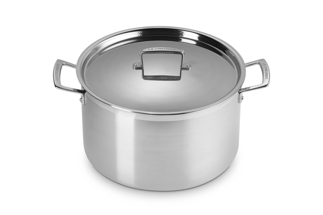 3-ply Stainless Steel Deep Casserole image number 2