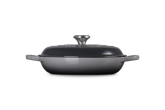 Le Creuset Cast Iron Signature Shallow Casserole 28cm FlintFlint image number 3