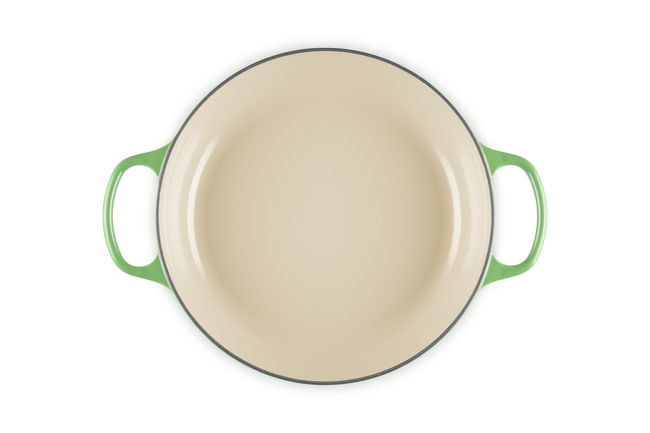 Le Creuset Cast Iron Signature Shallow Casserole 28cm BambooBamboo image number 4