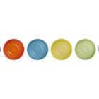 Stoneware Rainbow Set of 6 Snack Bowls image number 5