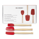 Le Creuset Silicone Craft 3-piece Utensil Set CeriseCerise image number 3