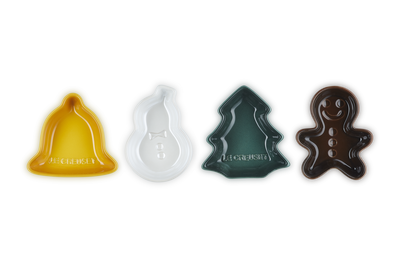 Stoneware Set of 4 Christmas Mini Dishes