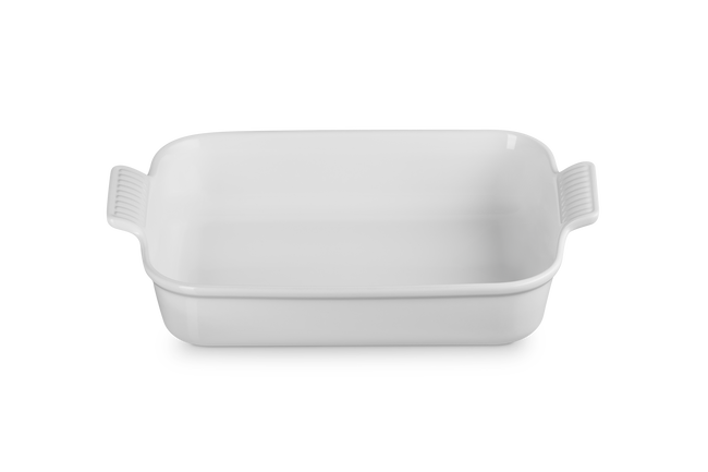 Stoneware Heritage Rectangular DishWhite image number 2
