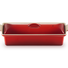 Cast Iron Rectangular TerrineCerise image number 2