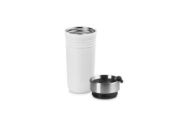 Le Creuset On The Go Travel Mug 350ml CottonCotton image number 1