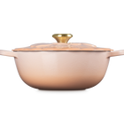 Le Creuset Cast Iron Signature Petal Soup Pot 26cm PecheP&ecirc;che image number 3