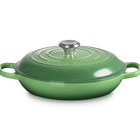 Le Creuset Cast Iron Signature Shallow Casserole 28cm BambooBamboo image number 1