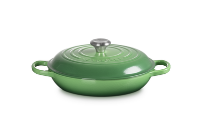Le Creuset Cast Iron Signature Shallow Casserole 28cm Bamboo