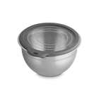 Stainless Steel Mixing Bowl with Glass Lid image number 2