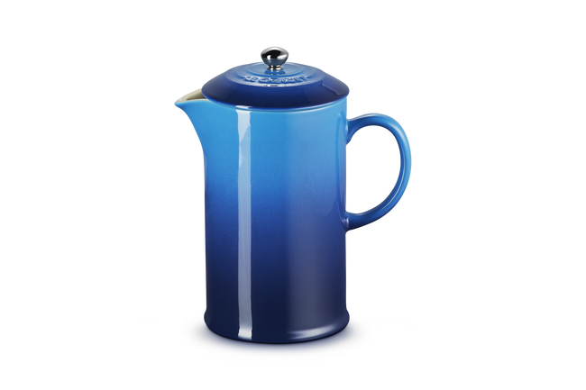 Stoneware Coffee PressAzure Blue image number 1