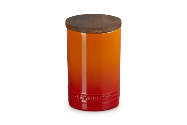 Signature 770ml Storage Jar with Wooden LidFlame image number 1