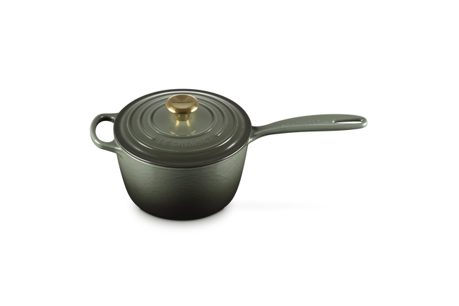 Le Creuset Cast Iron Signature Saucepan 18cm ThymeThyme image number 2