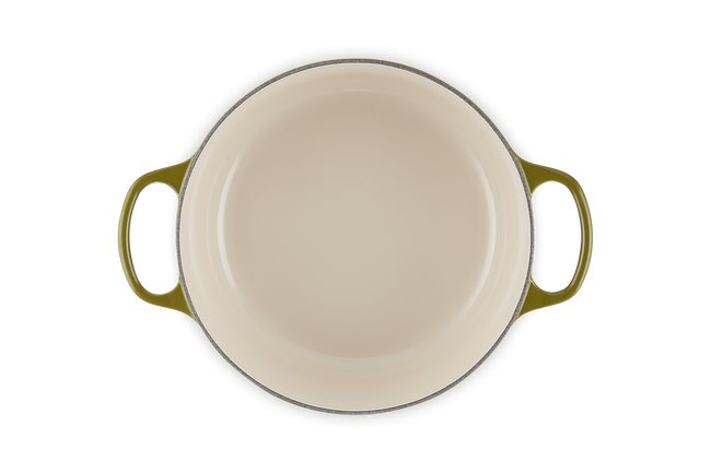 Cast Iron Signature Round CasseroleOlive image number 5
