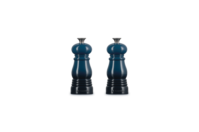 Le Creuset Mini Salt & Pepper Mill Set 11cm NuitNuit image number 3