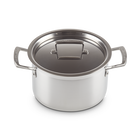 3-ply Stainless Steel Deep Casserole image number 2