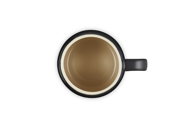 Stoneware U MugMatte Black image number 4
