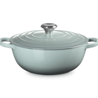 Le Creuset Cast Iron Signature Soup Pot 32cm Sea SaltSea Salt image number 1