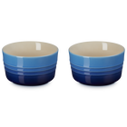 Stoneware Set of 2 RamekinsAzure Blue image number 1