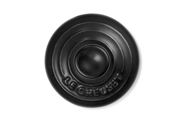 Le Creuset Stoneware Round Magnet Matte BlackMatte Black image number 2