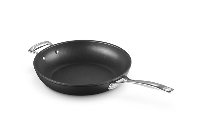 Le Creuset Toughened Non-Stick Deep Frying Pan with Helper Handle 30cm image number 6