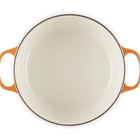 Cast Iron Flamme Dor&eacute;e Signature Round Casserole with Crucible Knob image number 5