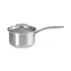 Essential 3-ply Stainless Steel 16cm Saucepan with Lid image number 1