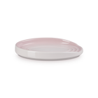 Stoneware Oval Spoon RestShell Pink image number 2