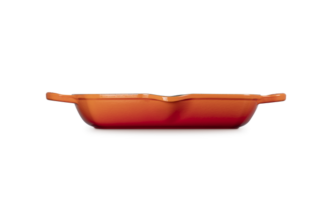 Le Creuset Cast Iron Signature Deep Square Grill 30cm FlameFlame image number 3