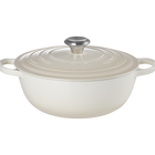 Le Creuset Cast Iron Signature Soup Pot 26cm MeringueMeringue image number 1