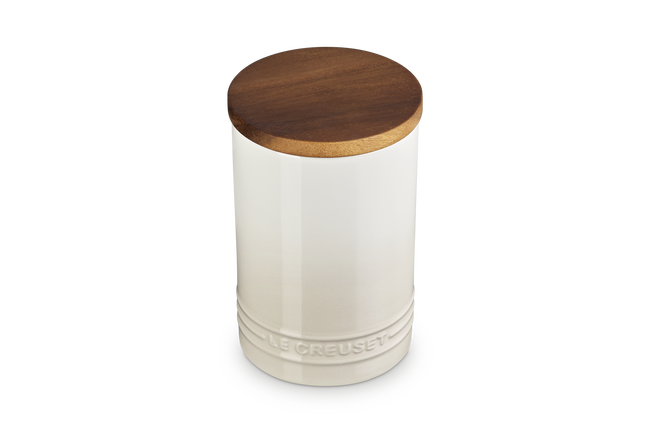 Signature 770ml Storage Jar with Wooden LidMeringue image number 2