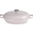 Le Creuset Cast Iron Signature Shallow Casserole 30cm ShallotShallot image number 1