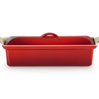 Cast Iron Rectangular TerrineCerise image number 1
