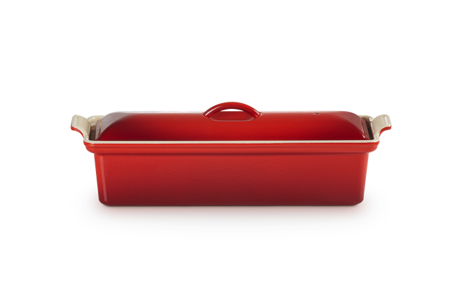 Cast Iron Rectangular TerrineCerise image number 1