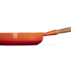 Cast Iron Signature Saute Pan with Wooden HandleFlame image number 3