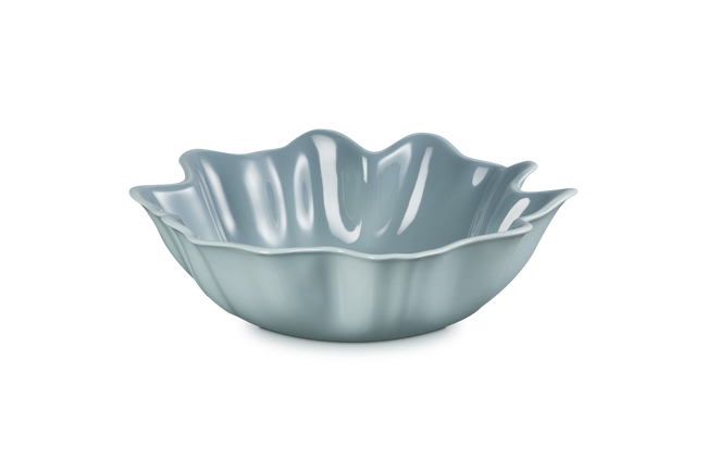 Stoneware Iris Serving BowlSea Salt image number 1