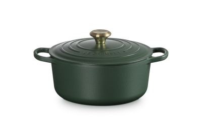 Le Creuset Cast Iron Signature Round Casserole 26cm For&ecirc;t